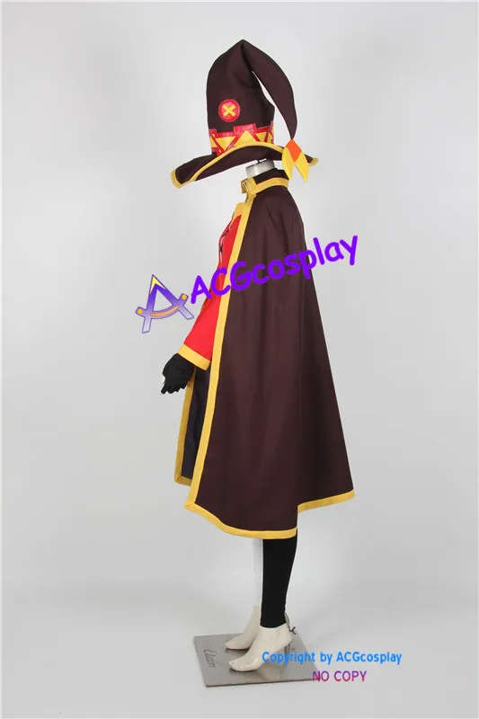 Konosuba Косплей Megumin Костюм включает большой шляпу и глаз|cosplay costume|costume cosplaycostume costume |