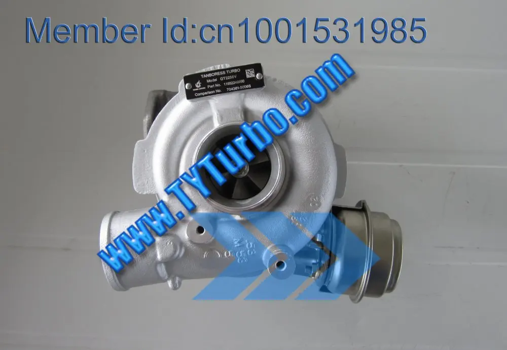 Фото B MW 330/330D/X5 с двигателем M57 TURBO GT2256V 704361-0006/704361-5006 S/22499509/22499519/2248834E/116522499509/116522499519 для №2
