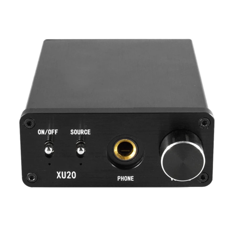 Мини Hi Fi аудио декодер XU20 усилитель с поддержкой коаксиального SPDIF/оптического