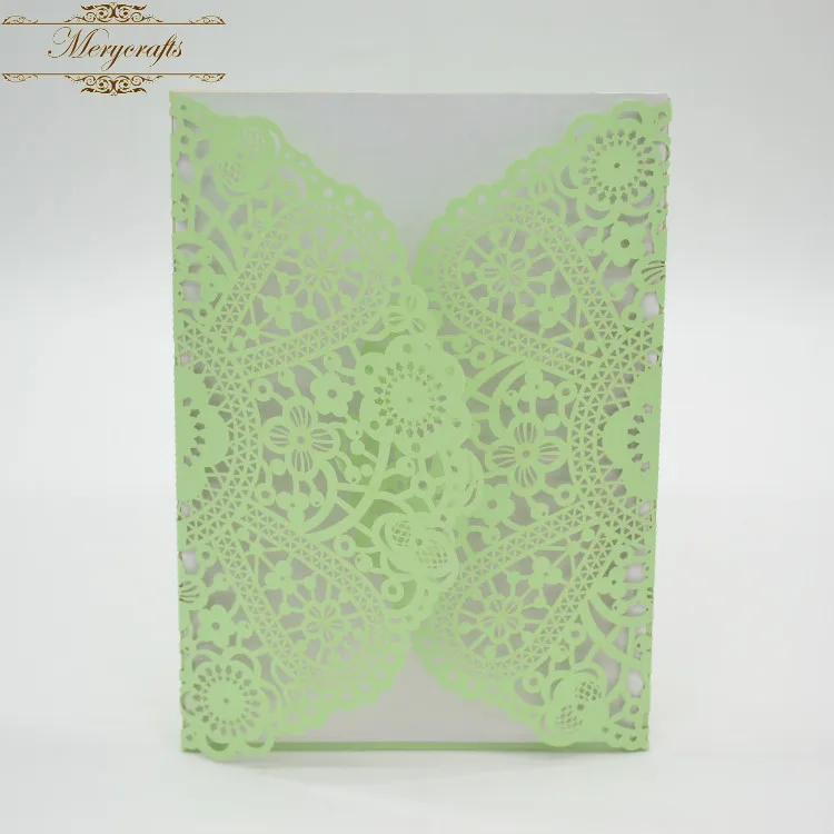 Романтическое приглашение лазерная вырезка фотоаксессуары для свадебных