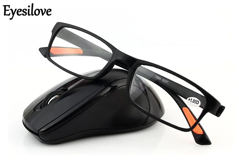 Очки для чтения Eyesilove ультралегкие TR90 20 шт./лот мужчин и женщин пластиковые
