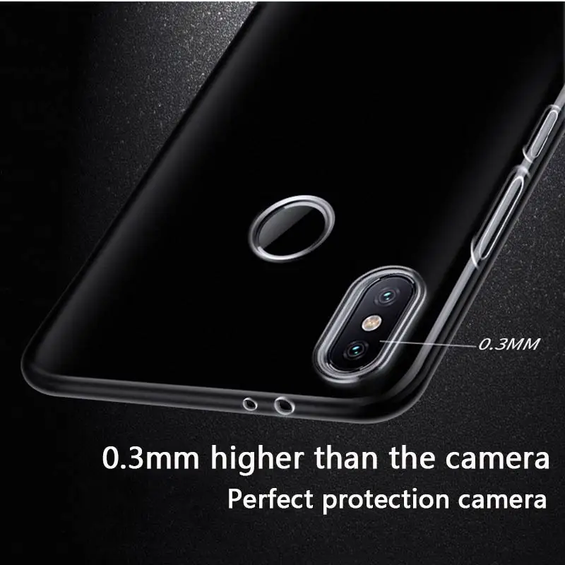 Прозрачный однотонный мягкий из термопластика чехол для Xiaomi mi 8 lite max 3 5X 6X чехол на Red mi 6 6A 5 plus Note 7 6Pro 5A 4X и силикона с откидной крышкой чехол