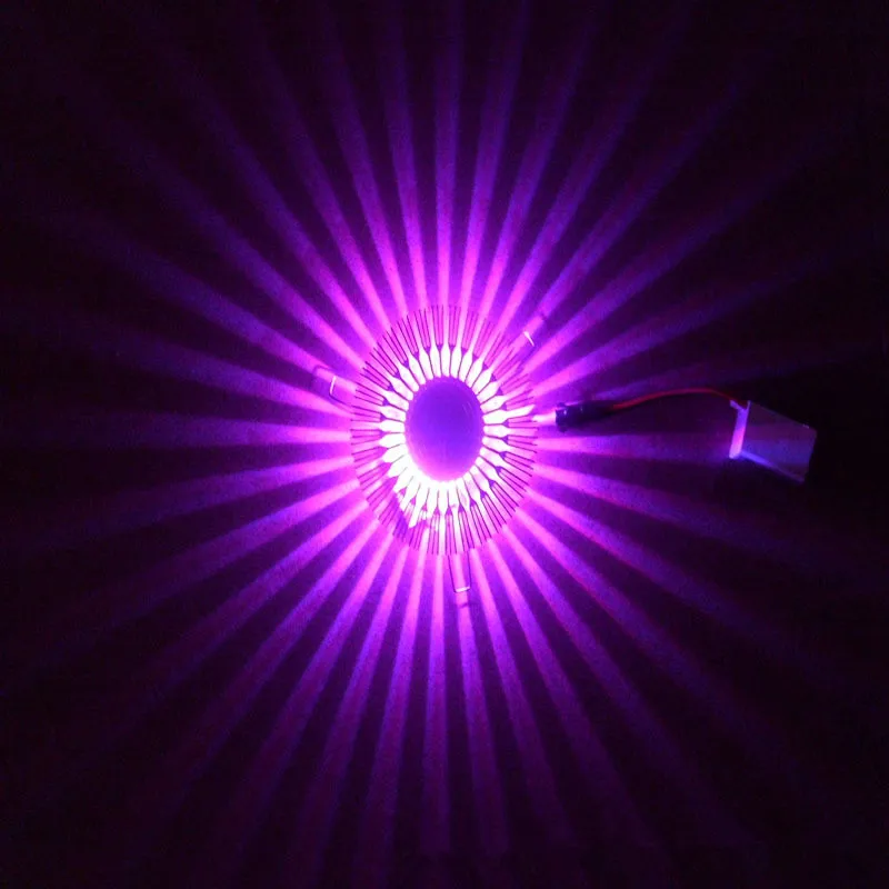 Творческий светодиодный настенный светильник цветная настенная лампа