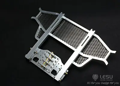 LESU металлический передний бампер для Tmy Dumper RC 1/14 трактор Sca грузовик DIY R470 R620