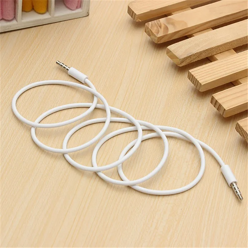 Новый 4-полюсный 1 м 3 5 мм аудио кабель папа-папа для записи автомобиля Aux шнур