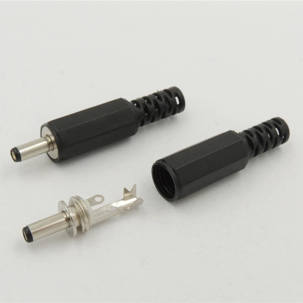 30 шт 12 мм 3 5 1 штекер питания постоянного тока адаптер гнездового соединителя |