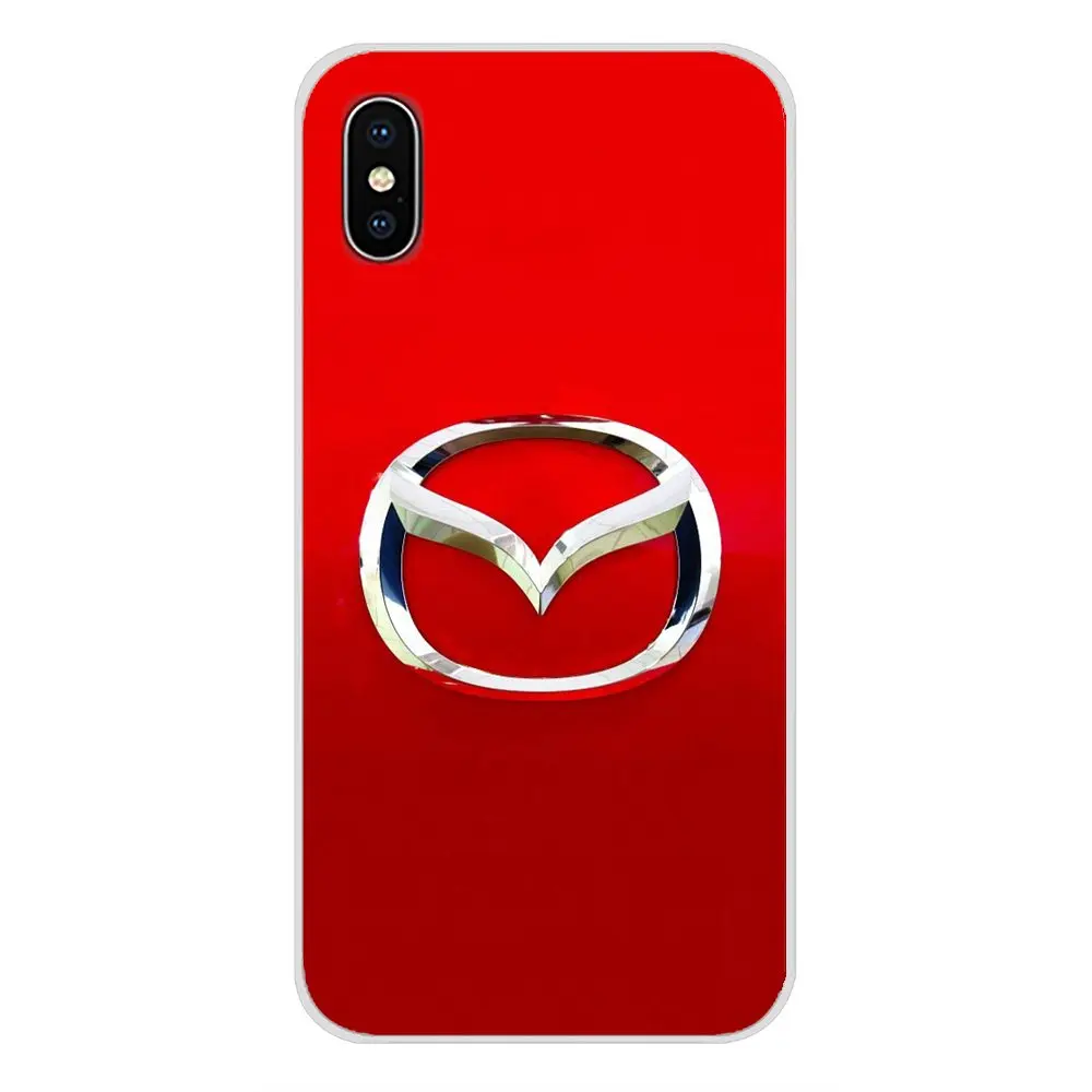 Аксессуары для Автомобильного Логотипа Mazda чехлы телефонов Xiaomi Mi4 Mi5 Mi5S Mi6 Mi A1 A2 5X 6X
