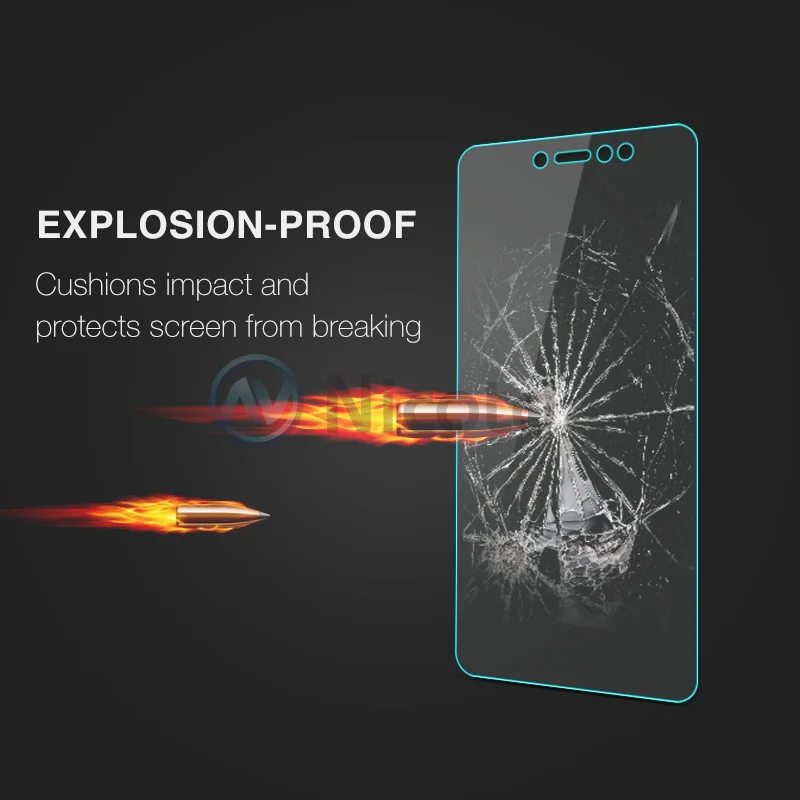 Premium Tempered Glass For Xiaomi Redmi Note 5A 5 6 pro 6A 3 Screen Protector protective film Xiomi 8 lite A2 A1 | Мобильные