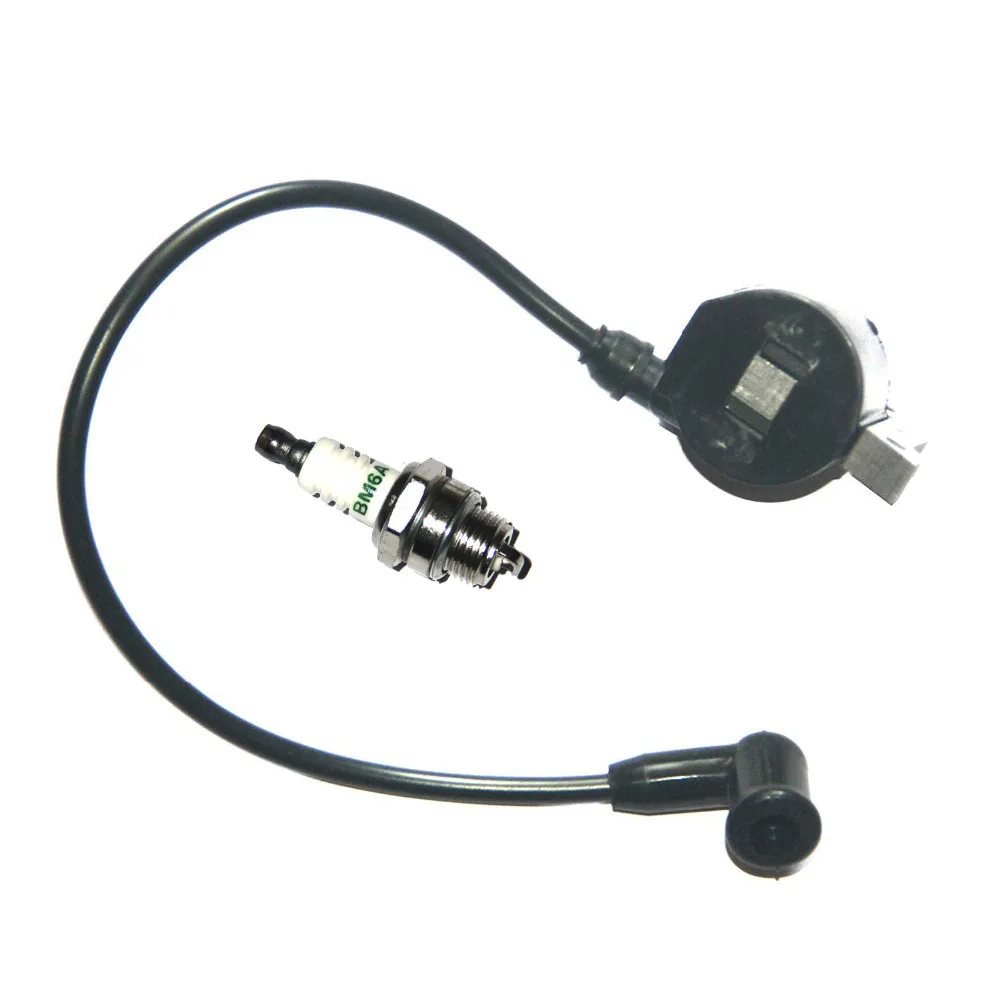 Модуль катушки зажигания с свечой для бензопилы Makita DCS6000i DCS6800i PN 030143040|Детали