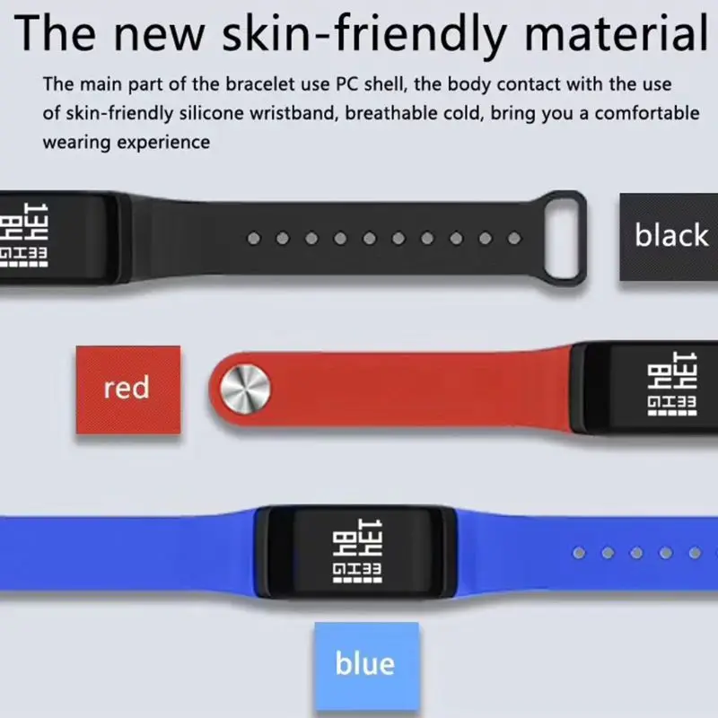 Новинка 2019 Водонепроницаемый Bluetooth Смарт браслет F1 измеритель артериального