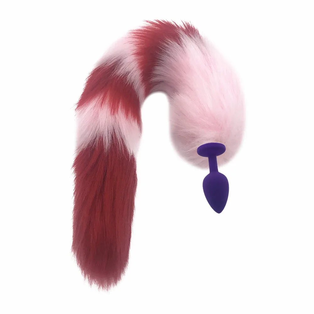 New Metal Anal Toys Fox Tail Plug Erotic Butt Sex for Couple Sexy Adult Games SM tai | Красота и здоровье