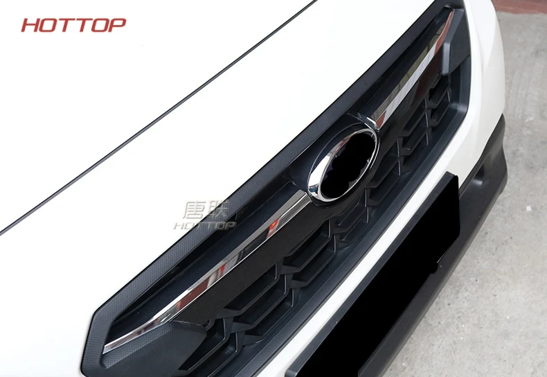Крышка автомобиля подходит для Subaru XV ABS Хромированная передняя решетка гоночного гриля логотип trademake декоративная отделка