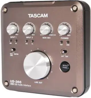TASCAM US-366 US366 professional USB аудио интерфейс для записи | Электроника