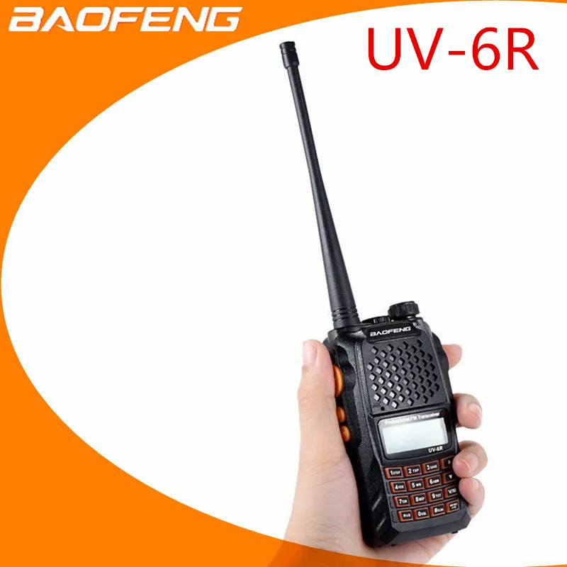 Высокое качество BaoFeng UV-6R 7 w VHF Любительская рация РАДИОТЕЛЕФОНА walkie talkie “иди и dual band для частоты портативное Любительское радио Профессиональный коротковолновым приемником