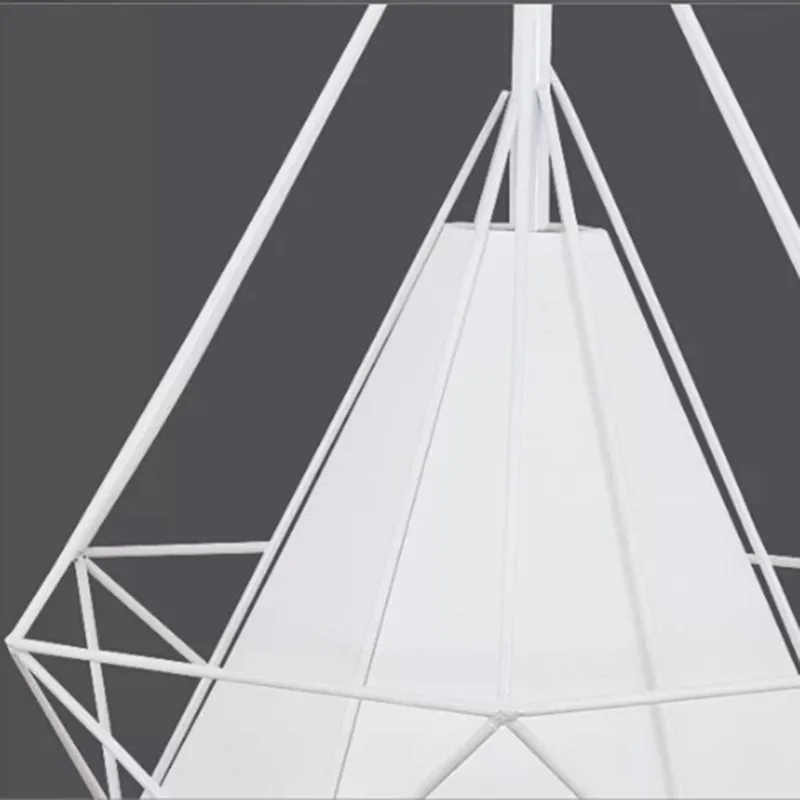 Цветная птичья клетка Подвесная лампа Скандинавская современный