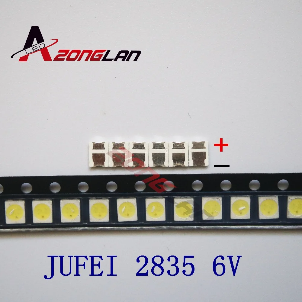 2000 шт. 01.JT. 2835BPWS2 C светодиодный светильник JUFEI Подсветка 1 Вт 6В 96LM холодный белый ЖК