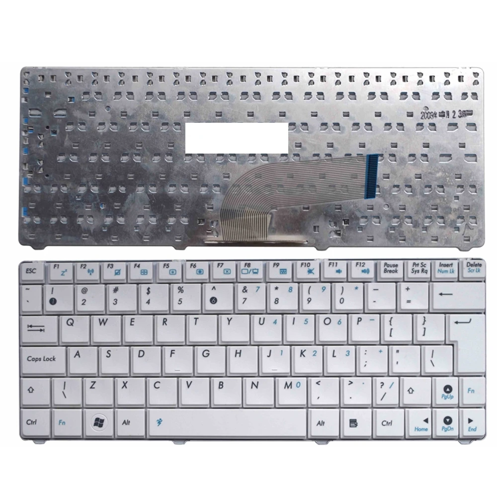 США для ASUS N10 N10A N10E N10J eepc ee pc 1101HA Замена клавиатуры ноутбука Белый Новый