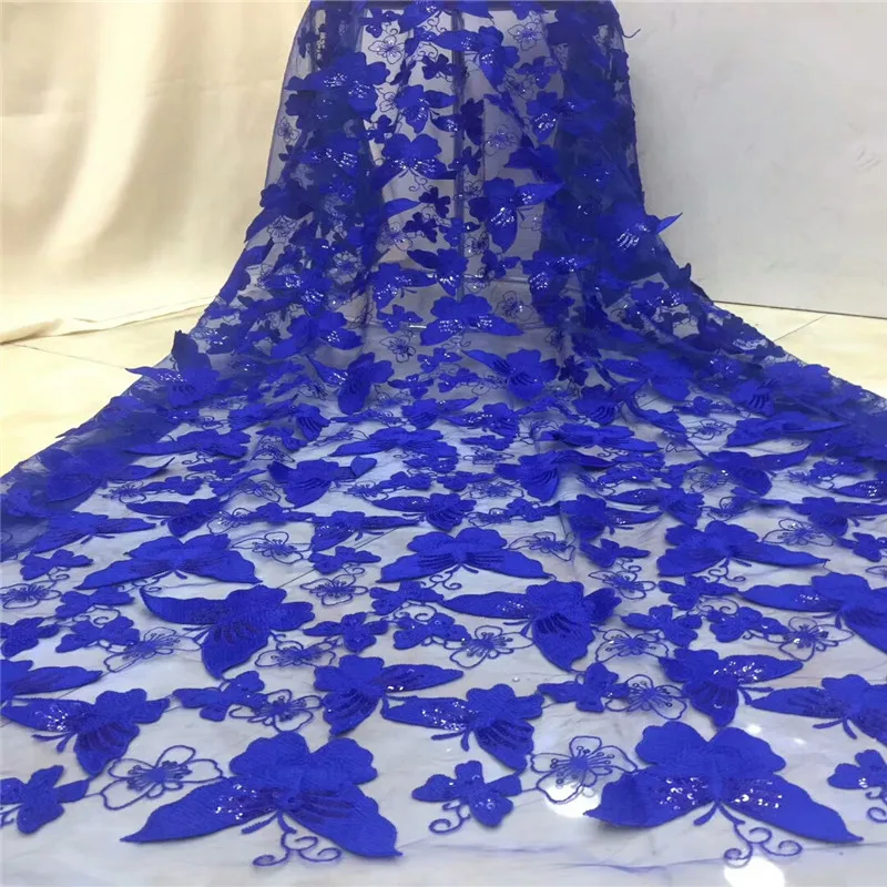 Cassiel Fashion African Net Lace Fabric Sequins Materials French lace Nigerian Tulle For Wedding Party Dress | Дом и сад