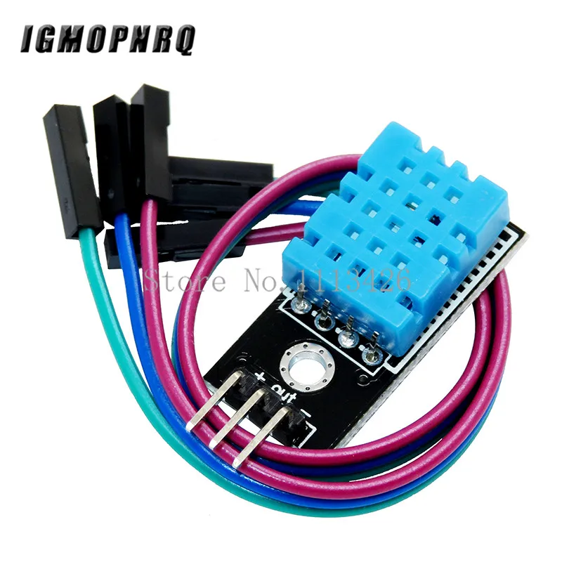 Модуль датчика температуры и относительной влажности DHT11 для Arduino | Электронные