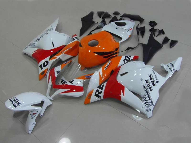 Первоклассный комплект обтекателей для CBR600RR 09 10 CBR600 CBR 600 RR F5 2009 2010 ABS белые красные