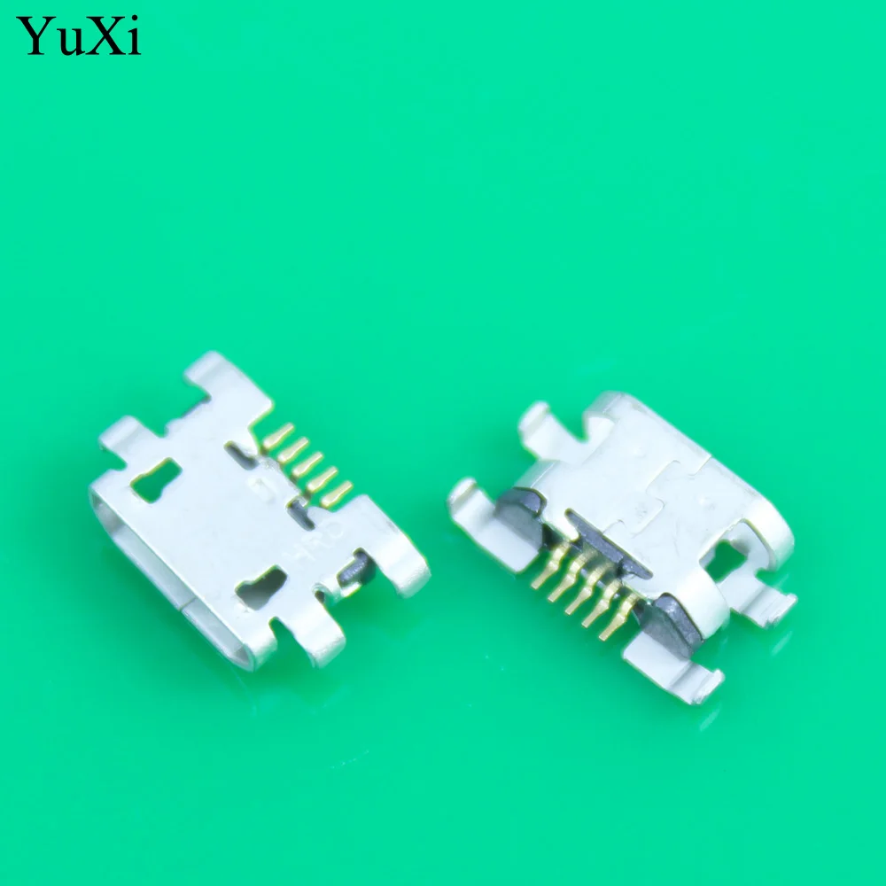 

YuXi for HUAWEI Y515 for Gionee GN5005 New Good Quality Micro USB Charging Jack Port Female Connector USB Jack