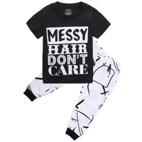 toddler kids baby outfit fashion casual t shirt tops pants trousers 2pcs set clothes 2 3 4 5 6 7 years clothes sets