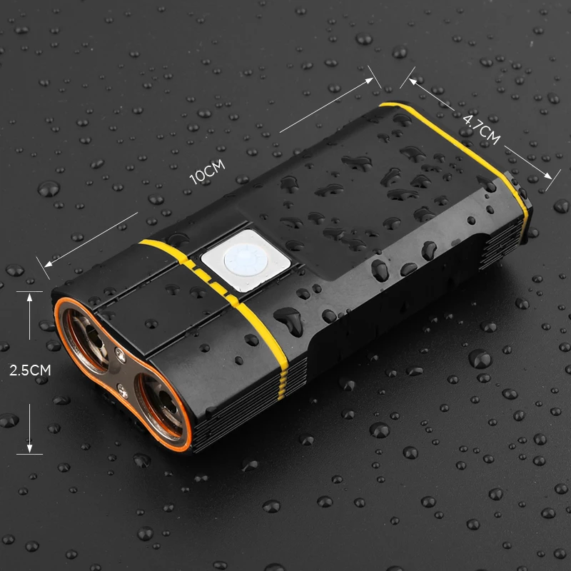 Передняя фара для велосипеда XM L2 светодиодная велосипедная Встроенная