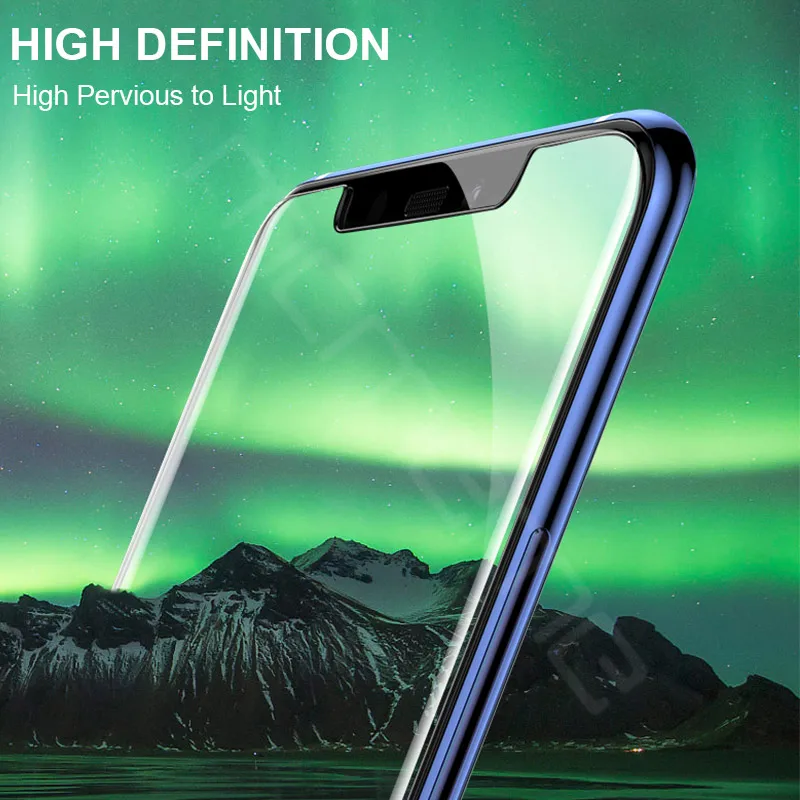 Закаленное УФ стекло для Huawei Mate 20 Pro с полным клеем 9H 5D полное покрытие Pro|Защитные