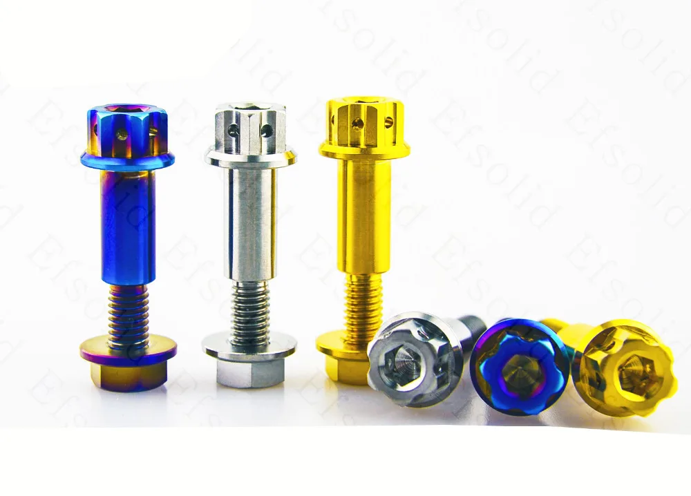 1x набор титановых мотоциклетных тормозов винт рычага болт с гайкой|bolt screw|bolts