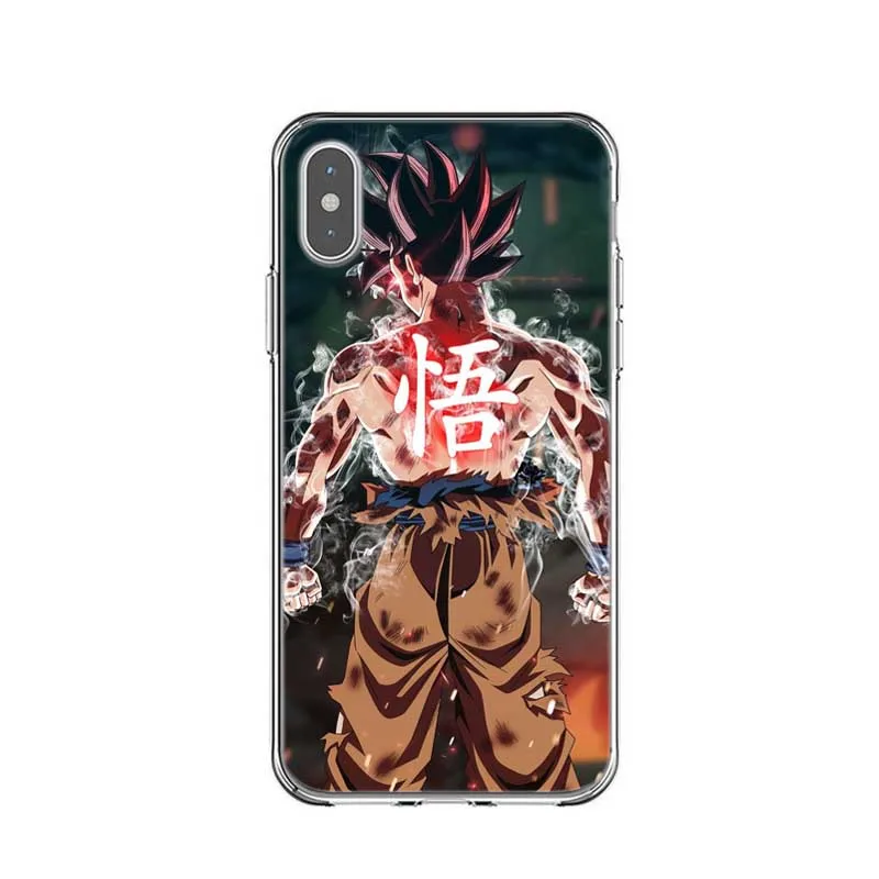 Чехлы для телефонов Dragon Ball Жесткий Чехол iPhone X XS Max XR Super чехол Гоку 5S SE 6 6S Plus 7 8