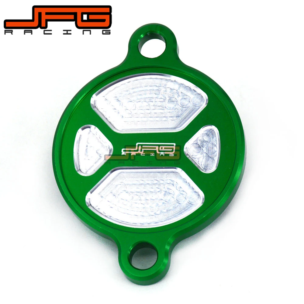 Крышка масляного фильтра для мотоциклов с ЧПУ KAWASAKI KX250F KXF 250 2005 2006 2007 2008 2009 2010 2011 2012