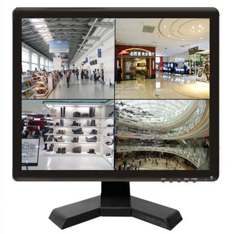 15'' high-definition LCD computer monitor Bnc1 Bnc2 Bnc3 bnc4 four image segmentation can be connected with cameras | Компьютеры и
