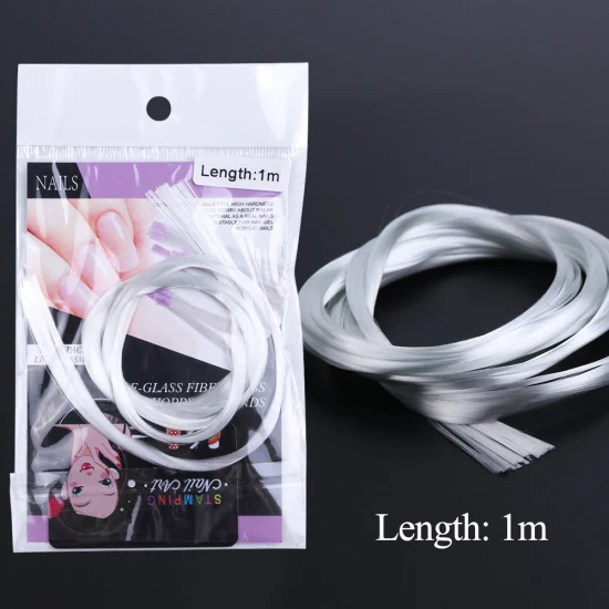 100 шт./компл. волокно Стекло для нарощенных ногтей советы Fibernails УФ-гель здание волокна Стекло акриловый маникюр форма ногтей, для маникюра, TR1013 - Цвет: 952-1m