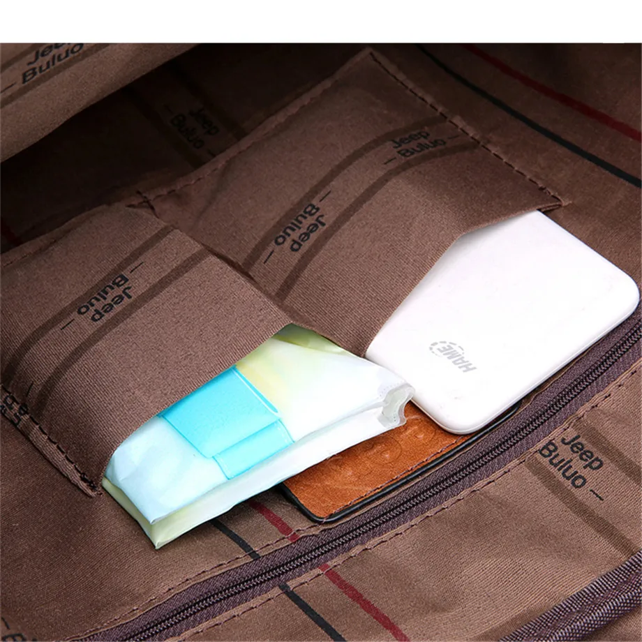 JEEP BULUO, известный бренд, мужские сумки, деловой портфель, сумка, коровья кожа, спилок, высокое качество, дорожные сумки для 1" ноутбука, А4, мужская сумка
