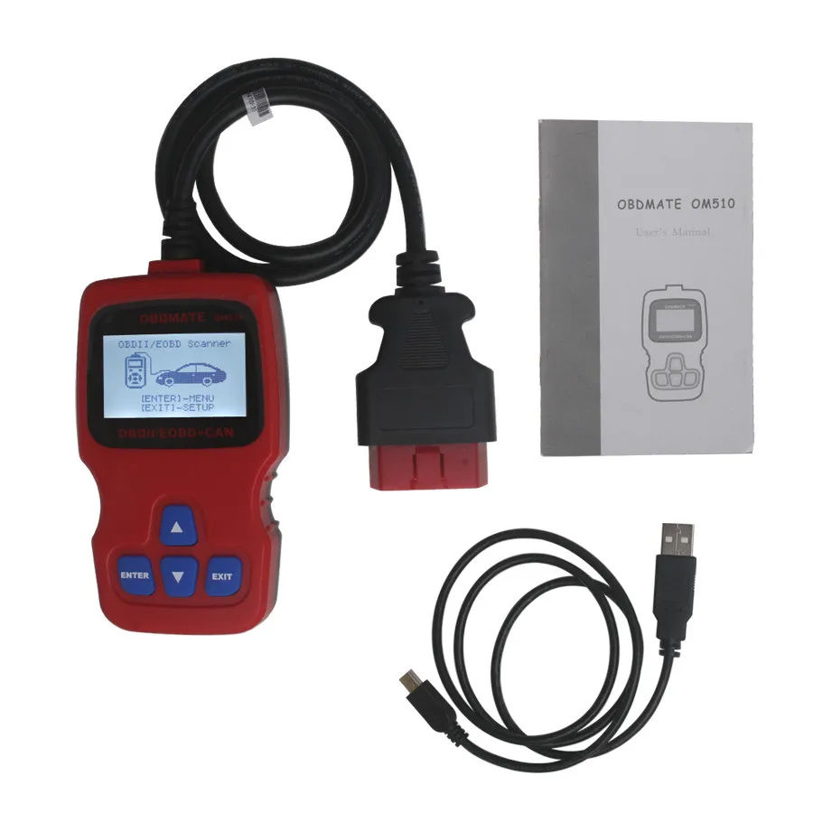 Сканер чтения кодов OBD2 AUTOPHIX OBDMATE OM510 OBDII EOBD|obdmate om510|autophix obdmatecode scanner |