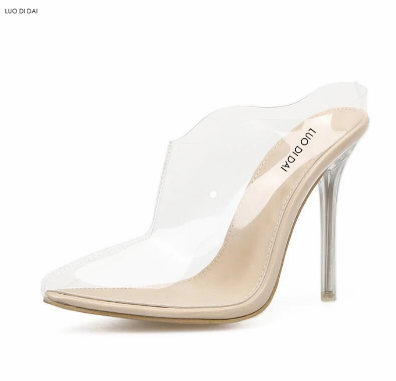 Женские туфли лодочки из ПВХ на тонком каблуке без застежки|high heel wedding shoe|wedding