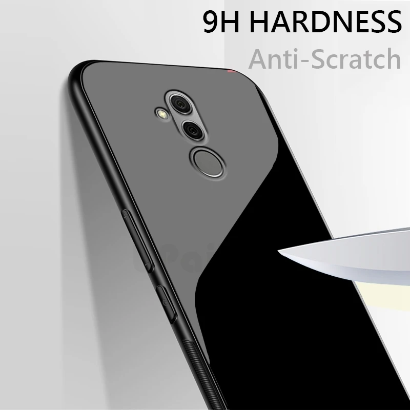 Роскошный чехол UPaitou из закаленного стекла для Huawei Mate 20 10 Lite 20X Honor Pro 10i 20i Мягкий