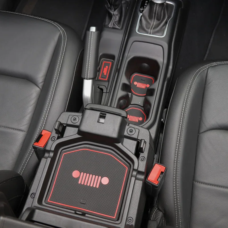 Для Jeep Wrangler JL 2018 Up Fit коврик для глушителя нескользящий внутренних ворот