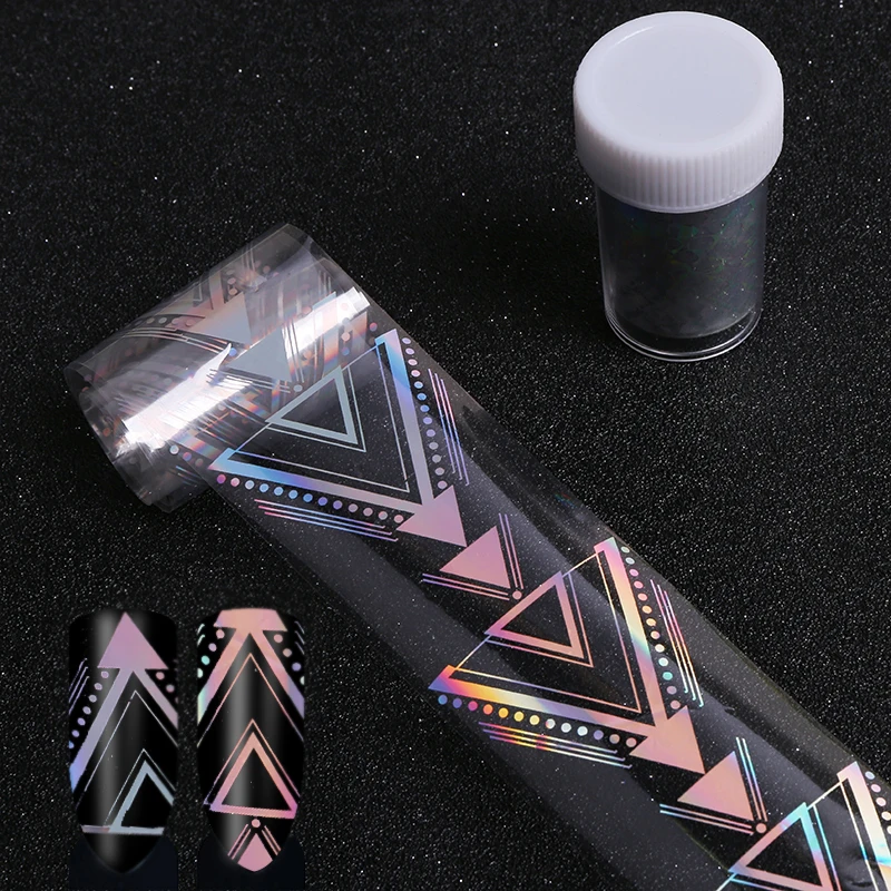 1 шт. лазерная фольга для ногтей 100 х4 см|foil transfer|nail foiltransfer foil |