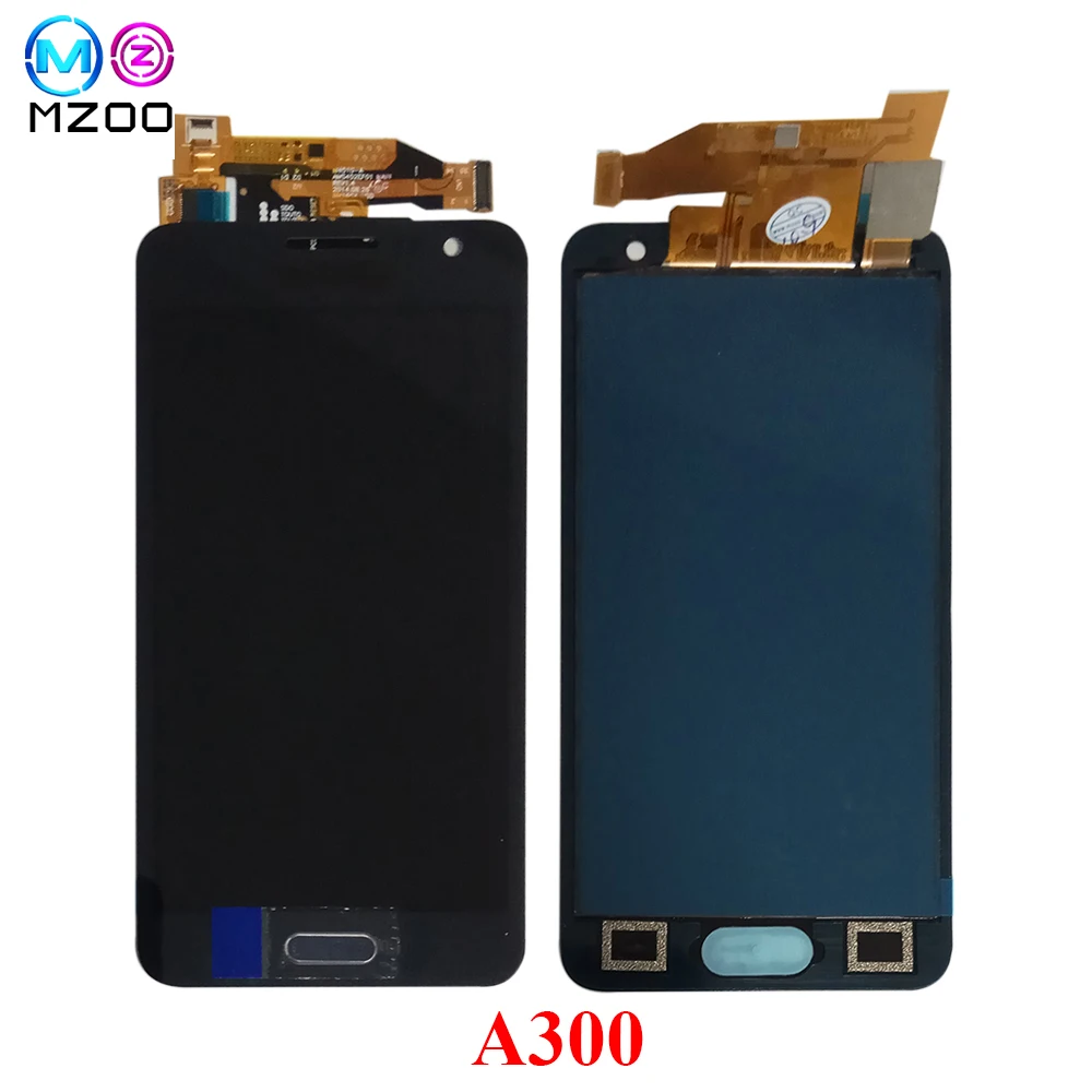 A300 LCD Tela для Samsung Galaxy A3 2015 A300H A300F A300M A300X телефон ЖК дисплей сенсорный экран
