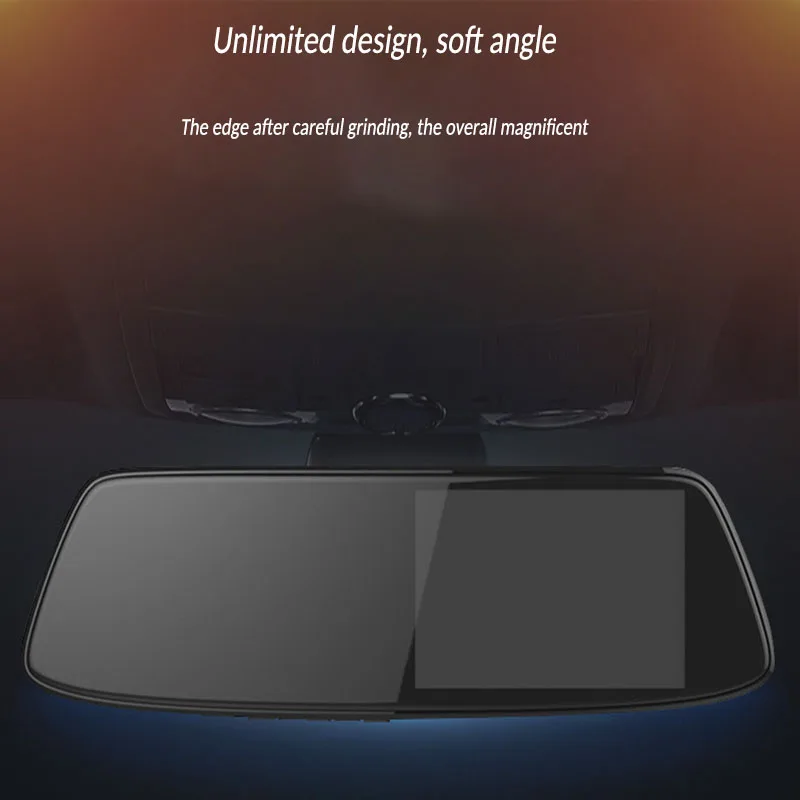 2019 зеркало заднего вида HD Автомобильный видеорегистратор Камера 5 дюймов экран