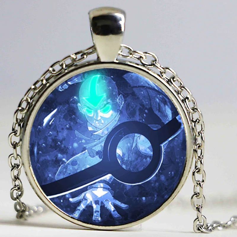 Ожерелье с кулоном dingyi 2016 Новая Мода круглый стеклянный ожерелье Pocket Monster