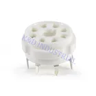 10 шт., керамическая восьмиугольная вакуумная розетка, 8Pin, EL34 6550, KT88, KT66, 6SN7, 5U4G, 6CA7, 6L6, КЛАПАННОЕ основание