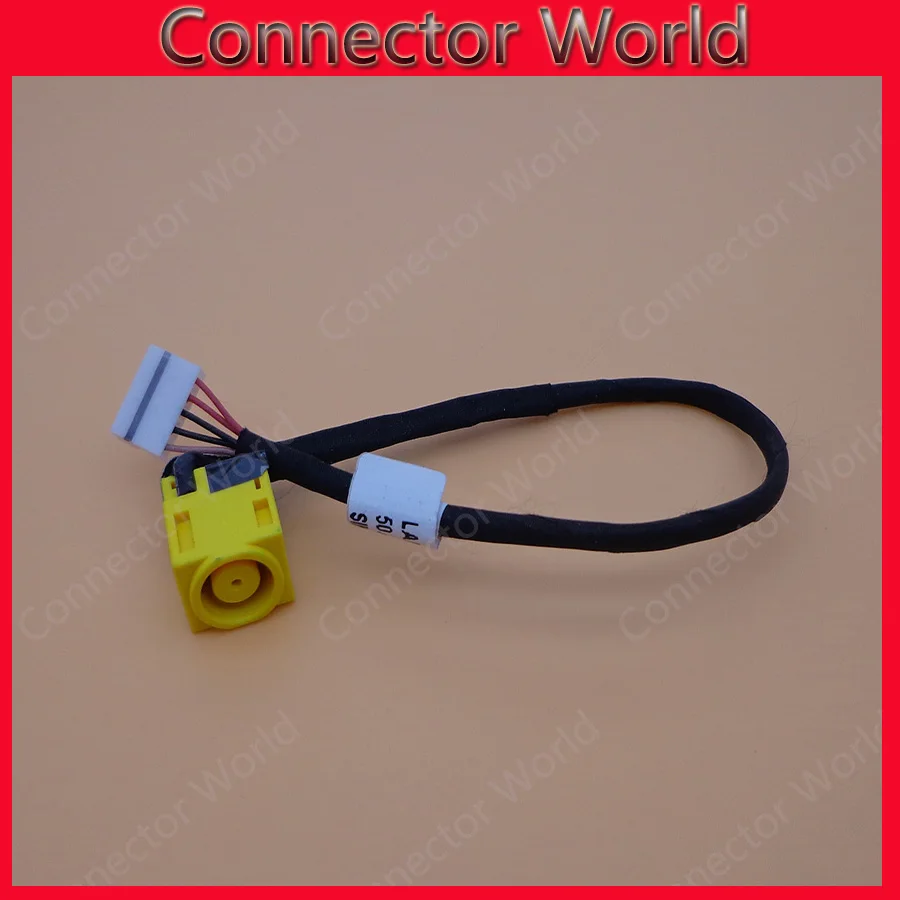 Оригинальный новый разъем постоянного тока с кабелем для Lenovo Essential B590 питания