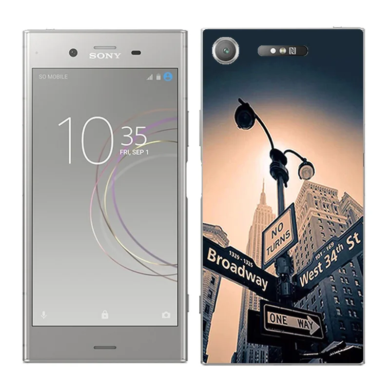 Защита для sony Xperia XZ1 5," Мягкий силиконовый чехол-накладка на заднюю панель для телефона для sony Xperia XZ1 чехол s Focus окрашенный чехол - Цвет: 03