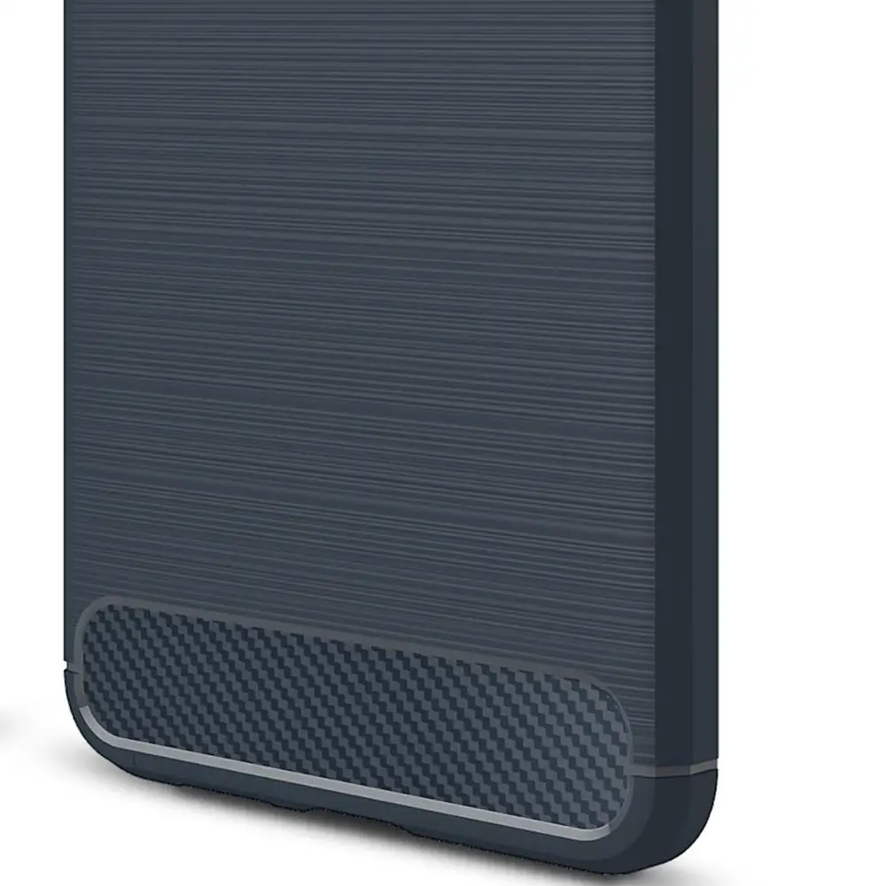 Navy Blue Hoesje Fundas huawei P умный чехол силиконовый чехол для huawei P Smart для huawei Enjoy 7S Чехол Мягкий из углеродного волокна матовый чехол Etui - Цвет: Navy Blue