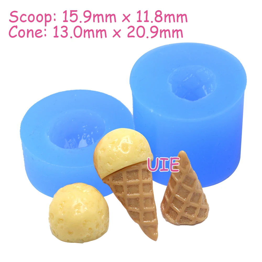 XYL062U XYL063U 1 Набор 2 шт. формы 3D форма для мороженого и крема Миниатюрные Сладости