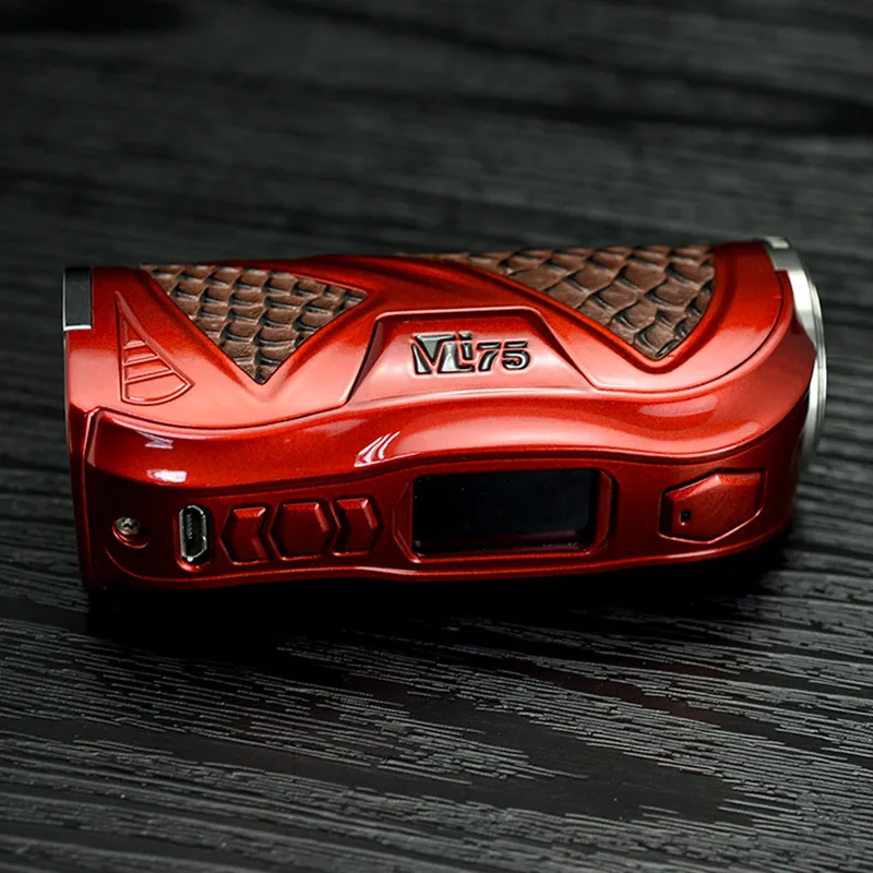Оригинал HCigar 75 Вт MOD VT75 Цвет экран TC электронных сигарет VT75C коробка vape mod поле с