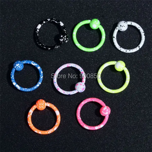 19 г Нос Кольца для пирсинга перегородки носа пирсинг ювелирные изделия женщин