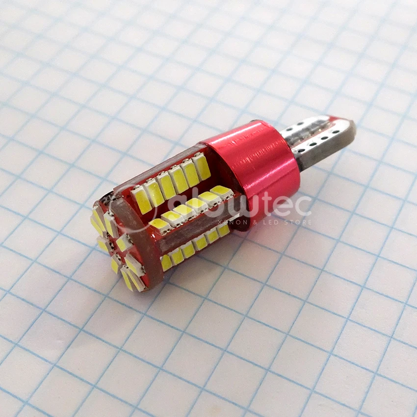 10pcs T10 LED CANBUS SMD 192 2825 w5w super bright 57smd NO Error Car marker Auto Wedge Lights bulb lamps 12V | Автомобили и